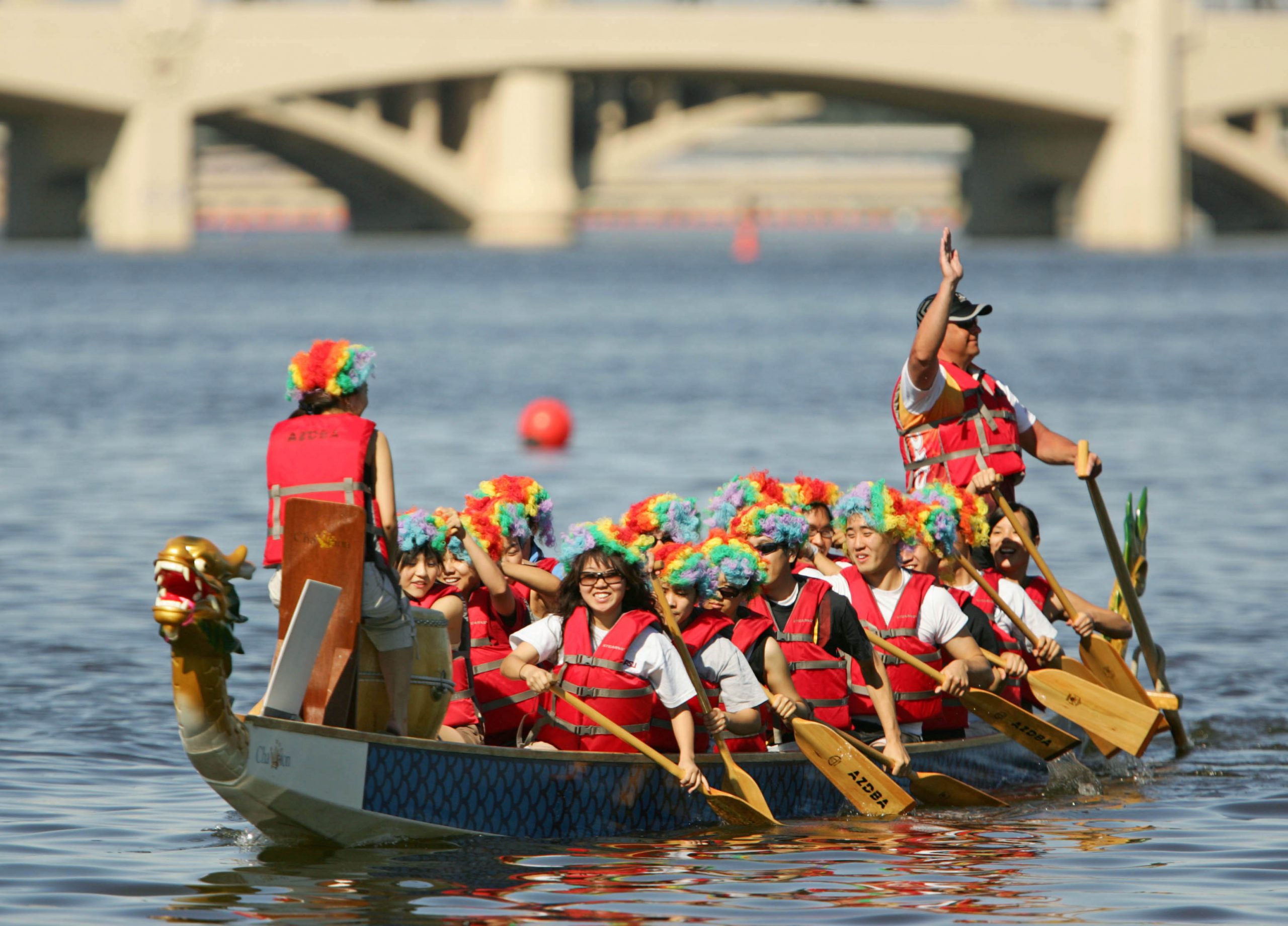 Dragon Boat Racers Festival Tempe Town Lake - PHX Fray